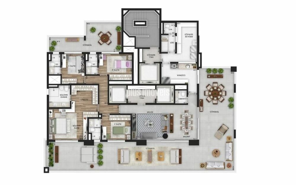 Apartamento, 3 quartos, 208 m² - Foto 15