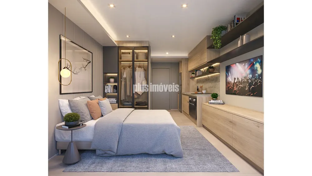 Kitnet-Studio, 24 m² - Foto 1