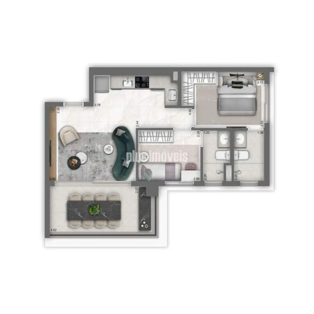 Apartamento, 2 quartos, 61 m² - Foto 20