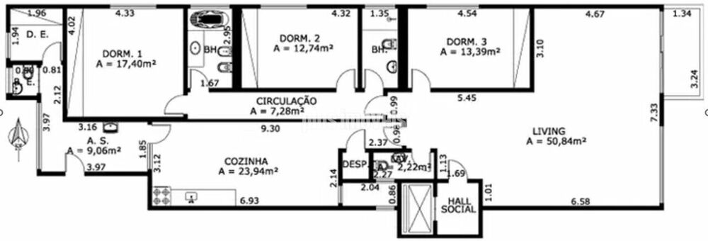 Apartamento, 3 quartos, 187 m² - Foto 11
