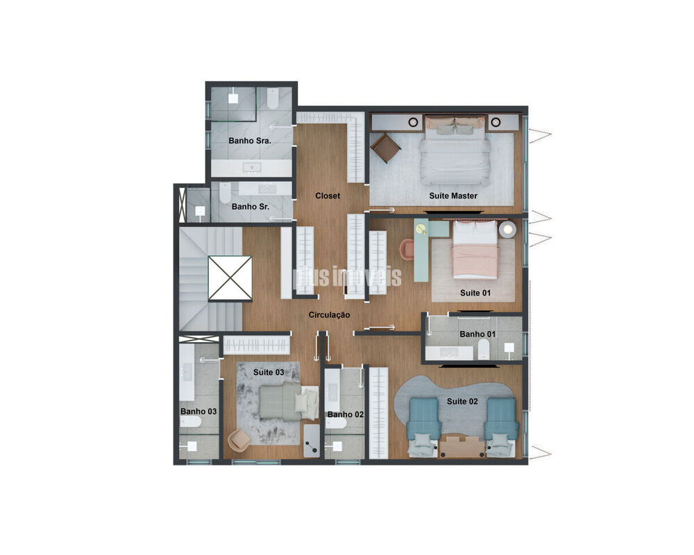 Casa de Condomínio, 4 quartos - Foto 15