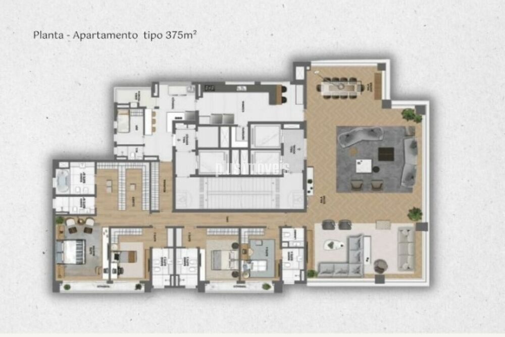 Apartamento, 4 quartos, 375 m² - Foto 13