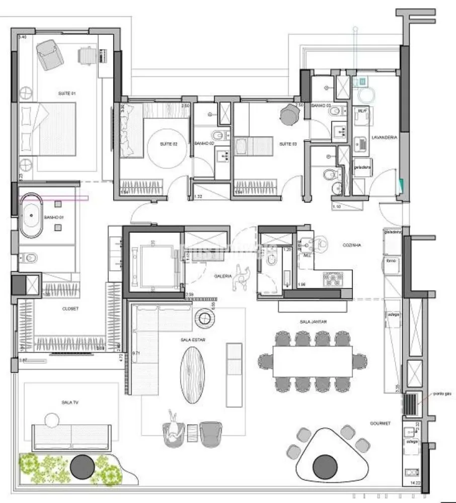 Apartamento, 4 quartos, 210 m² - Foto 17