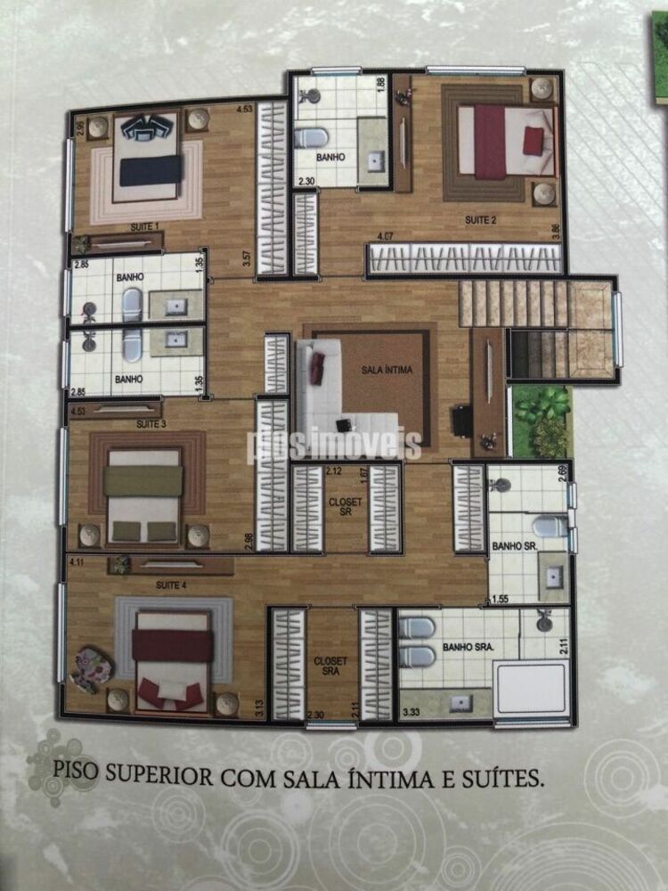 Casa de Condomínio, 4 quartos - Foto 2