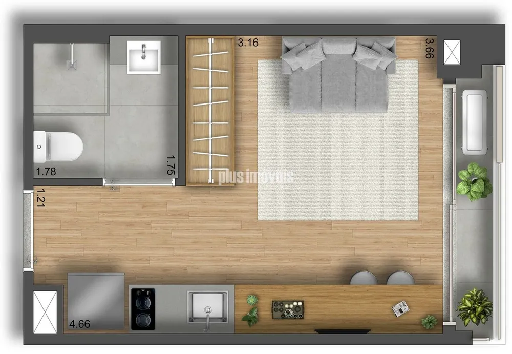 Apartamento, 2 quartos, 74 m² - Foto 20