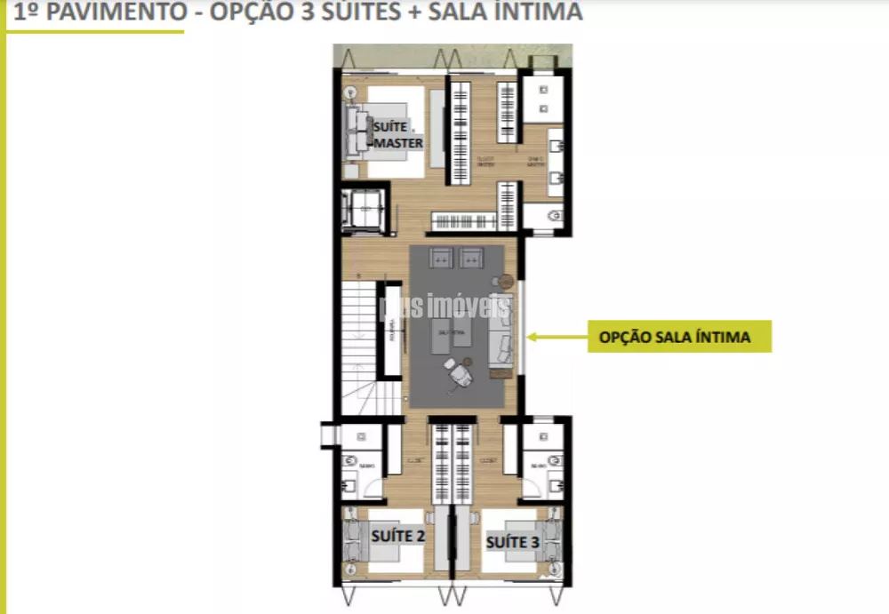 Casa de Condomínio, 3 quartos - Foto 4