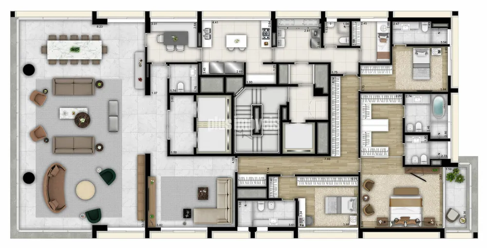 Apartamento, 4 quartos, 359 m² - Foto 16