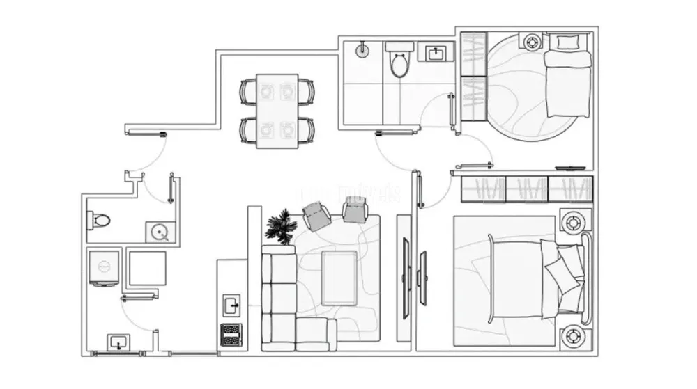 Apartamento, 2 quartos, 65 m² - Foto 4