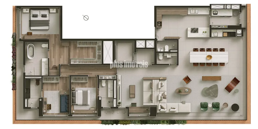 Apartamento, 4 quartos, 246 m² - Foto 2