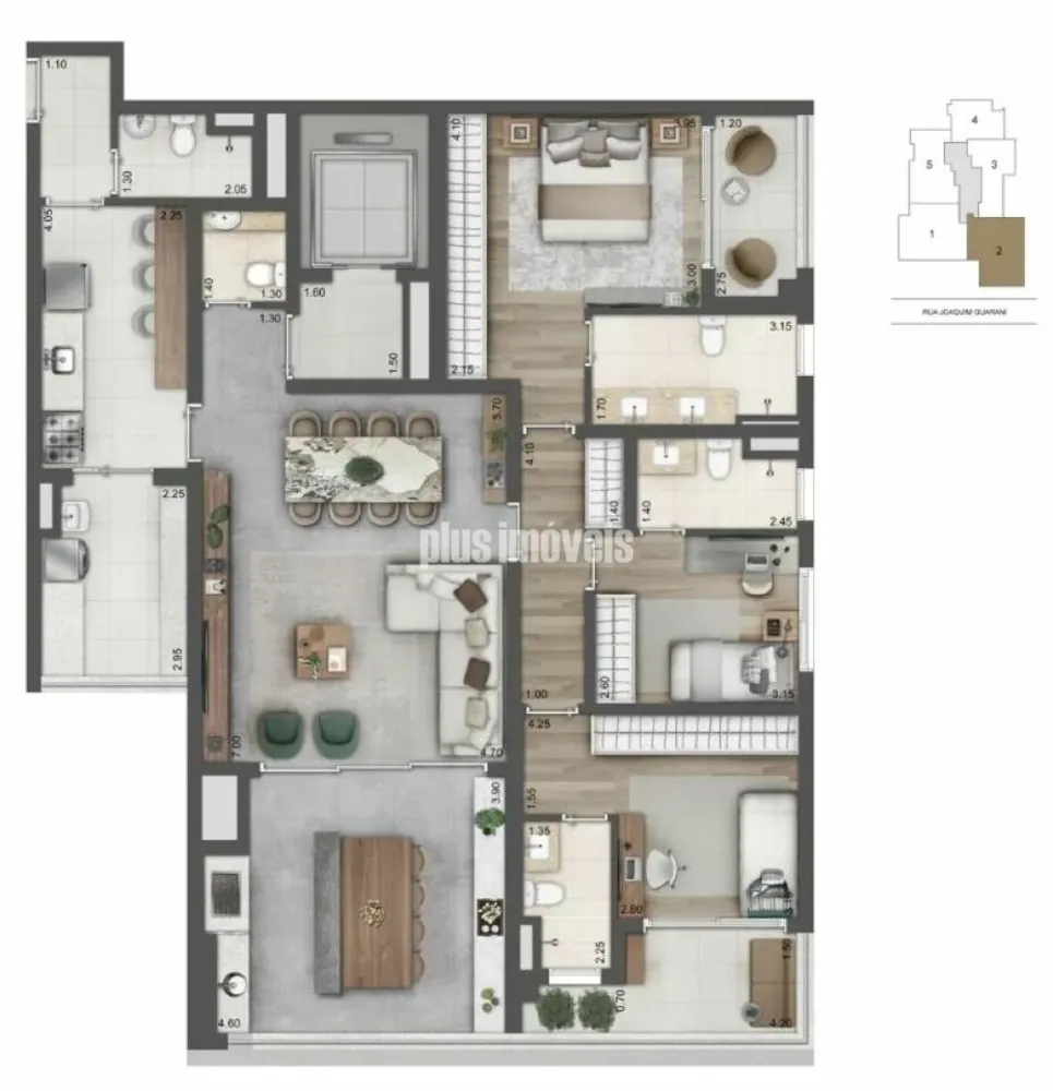 Apartamento, 3 quartos, 157 m² - Foto 34