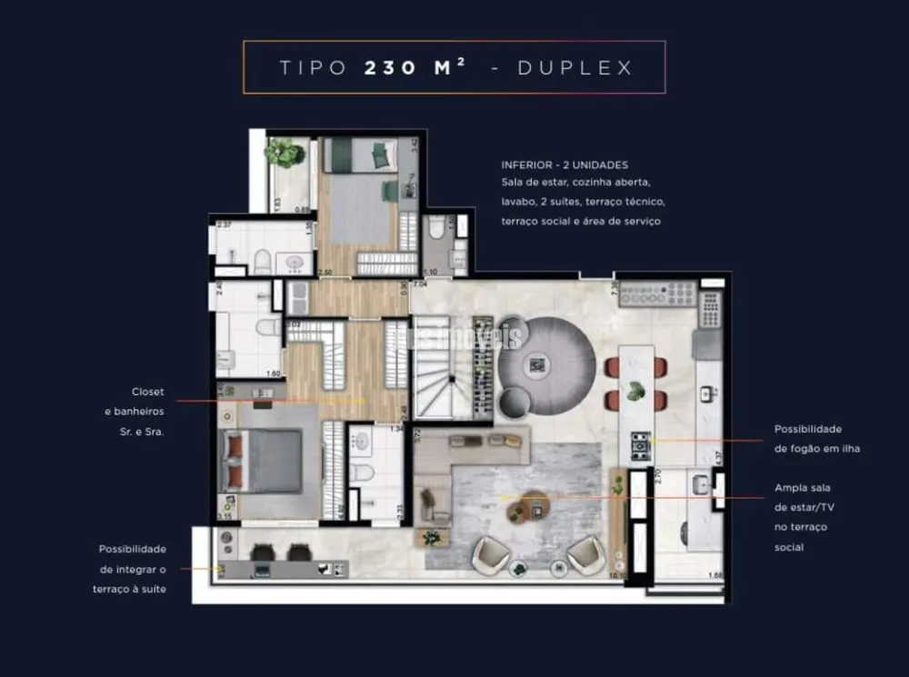 Apartamento, 3 quartos, 230 m² - Foto 7