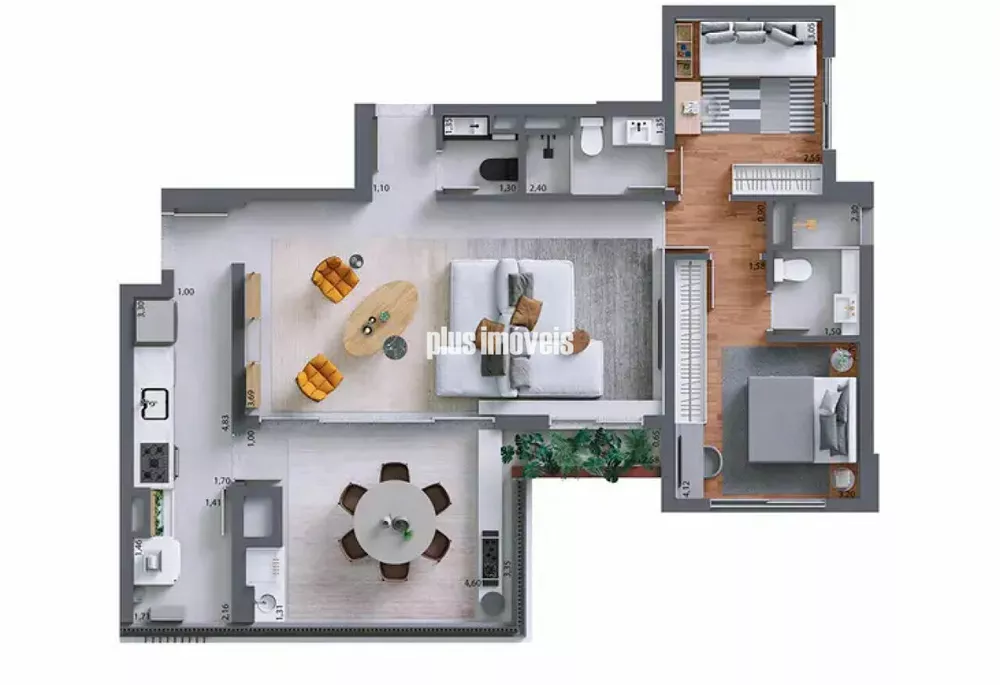 Apartamento, 3 quartos, 150 m² - Foto 4