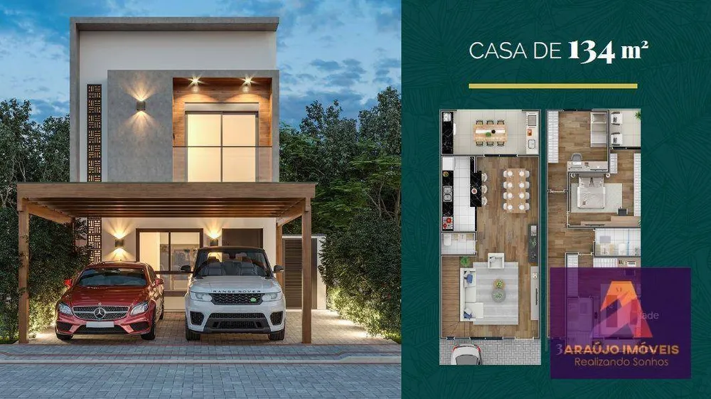 Casa de Condomínio, 3 quartos - Foto 4