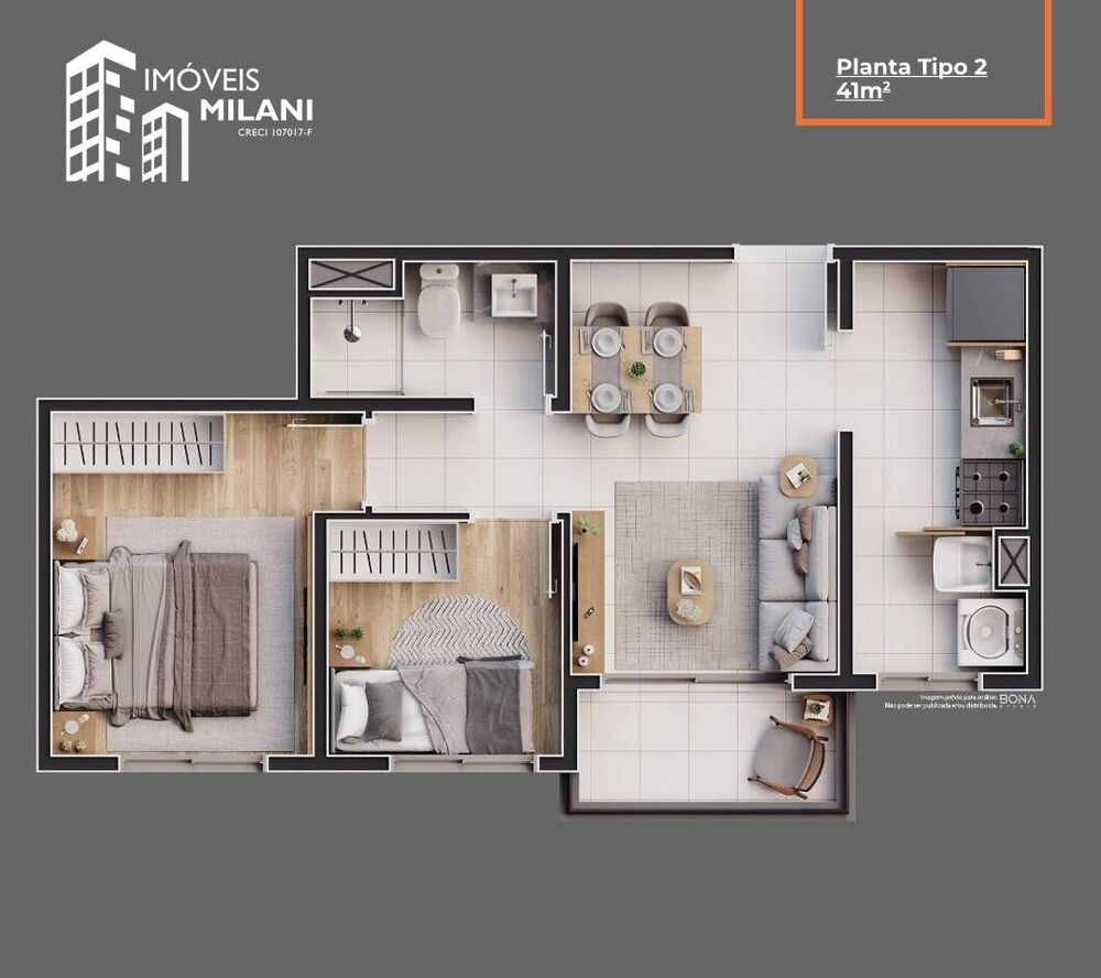 Apartamento, 47 m² - Foto 5