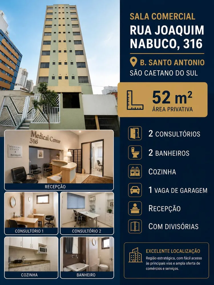 Sala-Conjunto, 52 m² - Foto 1