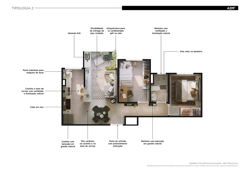 Apartamento, 2 quartos, 45 m² - Foto 20
