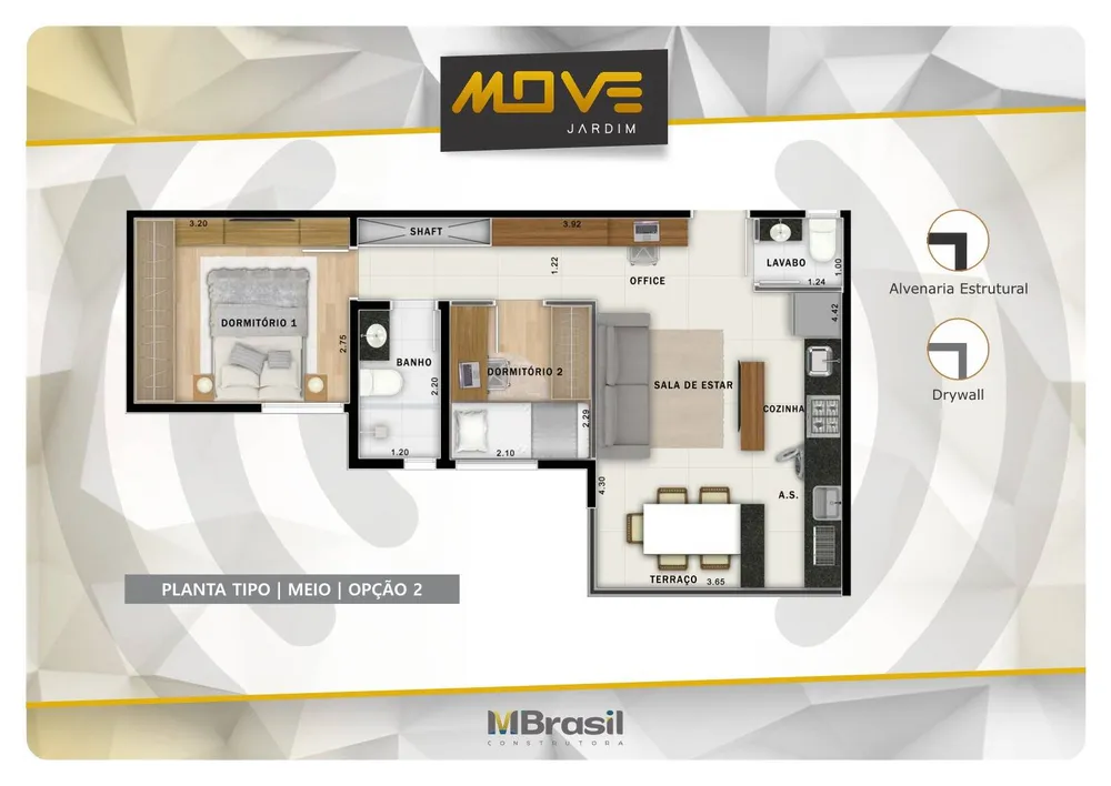 Apartamento, 2 quartos, 49 m² - Foto 12