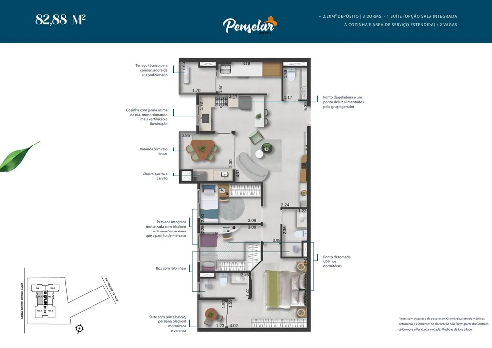 Apartamento, 3 quartos, 109 m² - Foto 4
