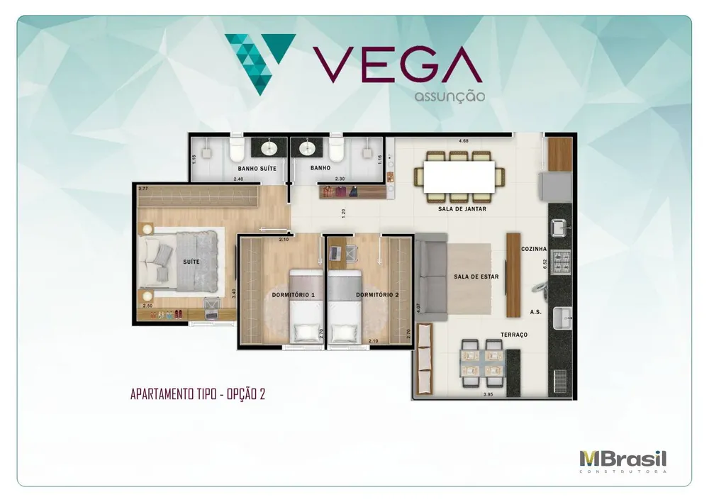 Apartamento, 3 quartos, 65 m² - Foto 10