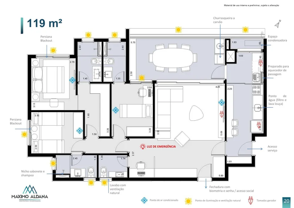 Apartamento, 3 quartos, 115 m² - Foto 11
