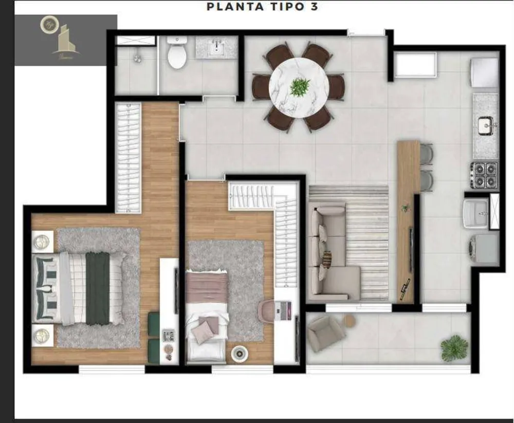 Apartamento, 2 quartos, 62 m² - Foto 16