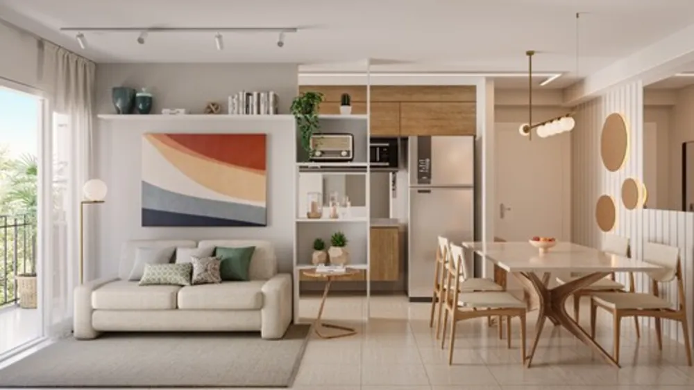 Apartamento, 2 quartos, 50 m² - Foto 3