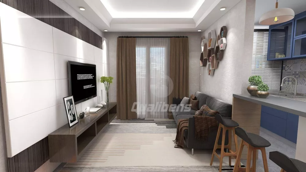 Apartamento à venda com 2 quartos, 60m² - Foto 3