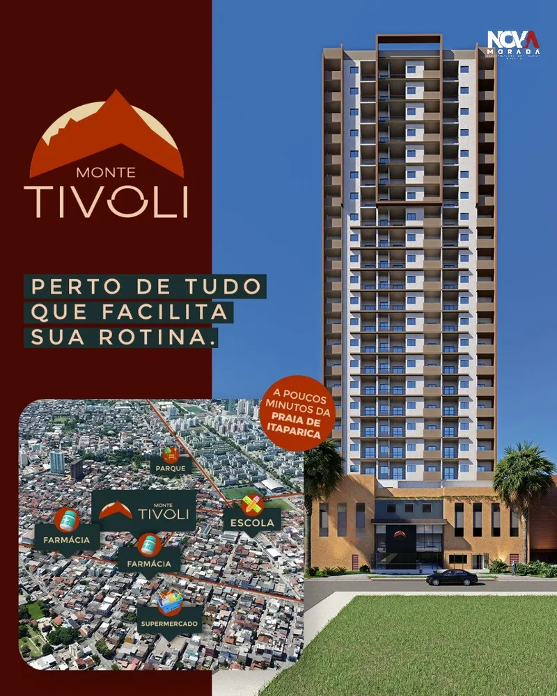 Apartamento, 2 quartos, 52 m² - Foto 3