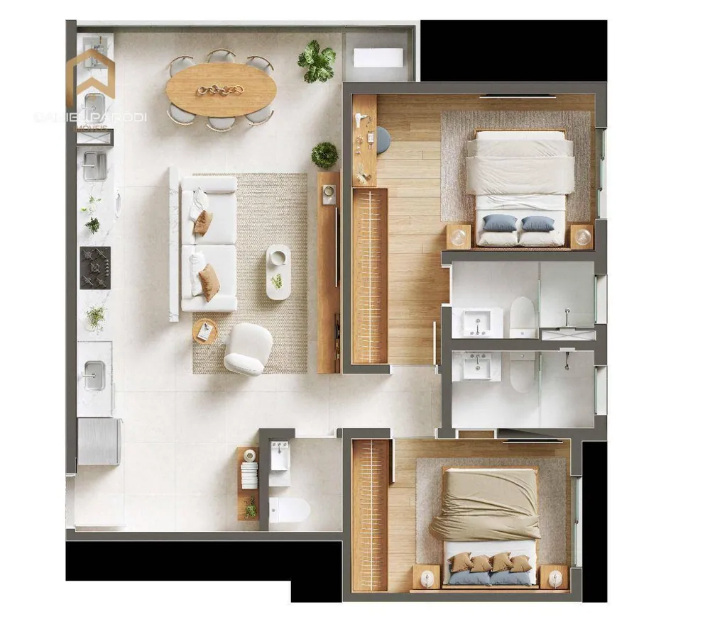 Apartamento, 3 quartos, 87 m² - Foto 9