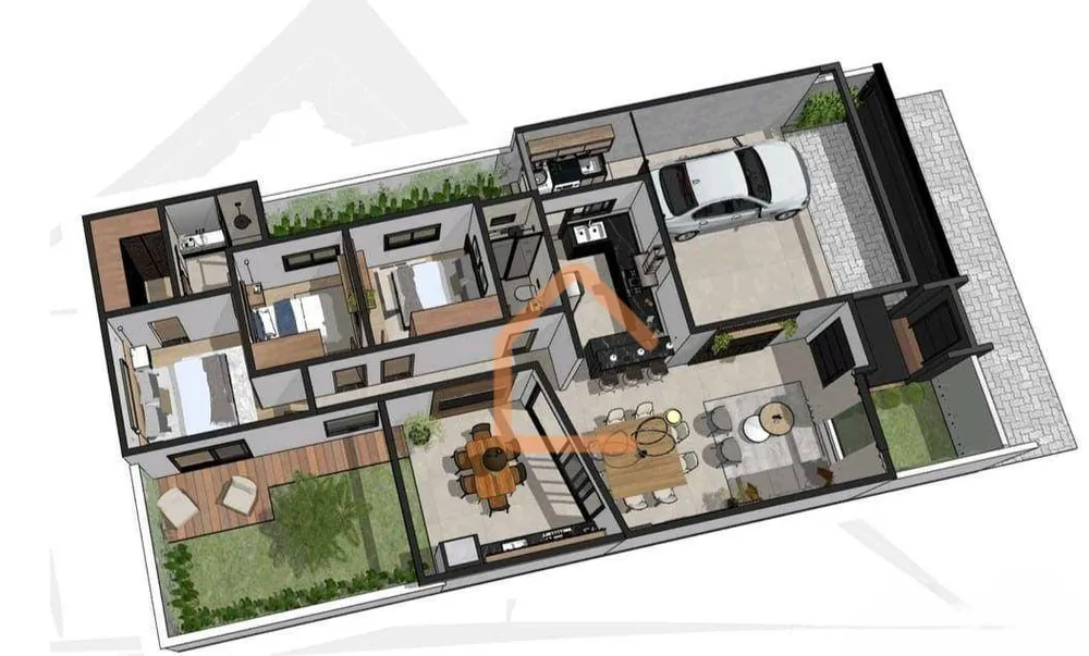 Casa, 3 quartos, 137 m² - Foto 4