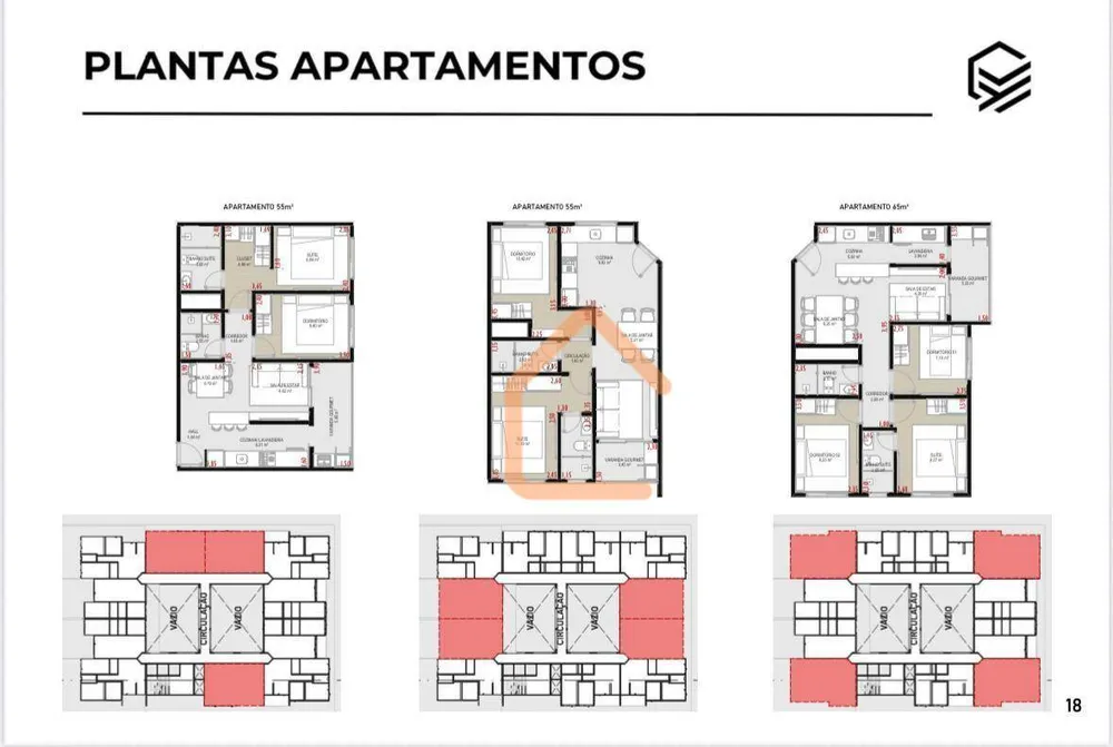 Apartamento, 3 quartos, 65 m² - Foto 8
