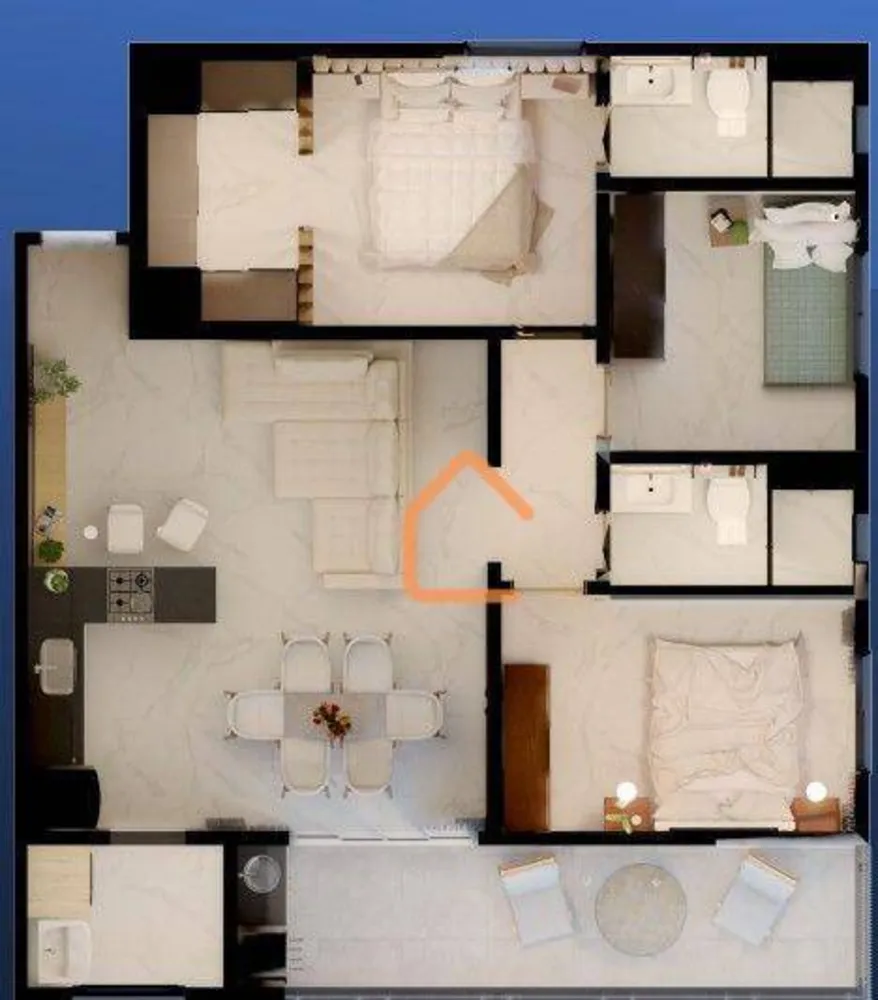 Apartamento, 3 quartos, 90 m² - Foto 12