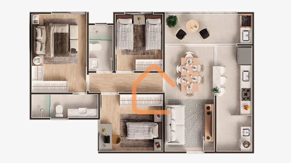 Apartamento, 3 quartos, 82 m² - Foto 10