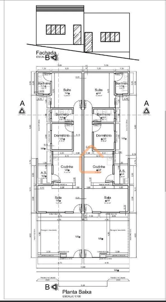 Casa, 2 quartos, 65 m² - Foto 4
