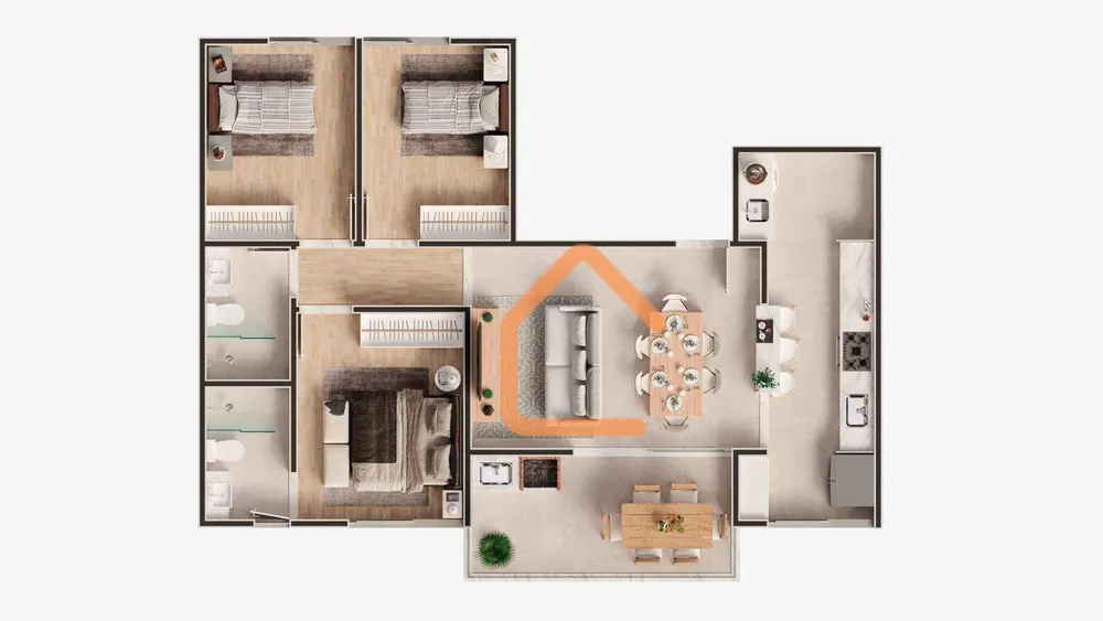 Cobertura, 3 quartos, 147 m² - Foto 9