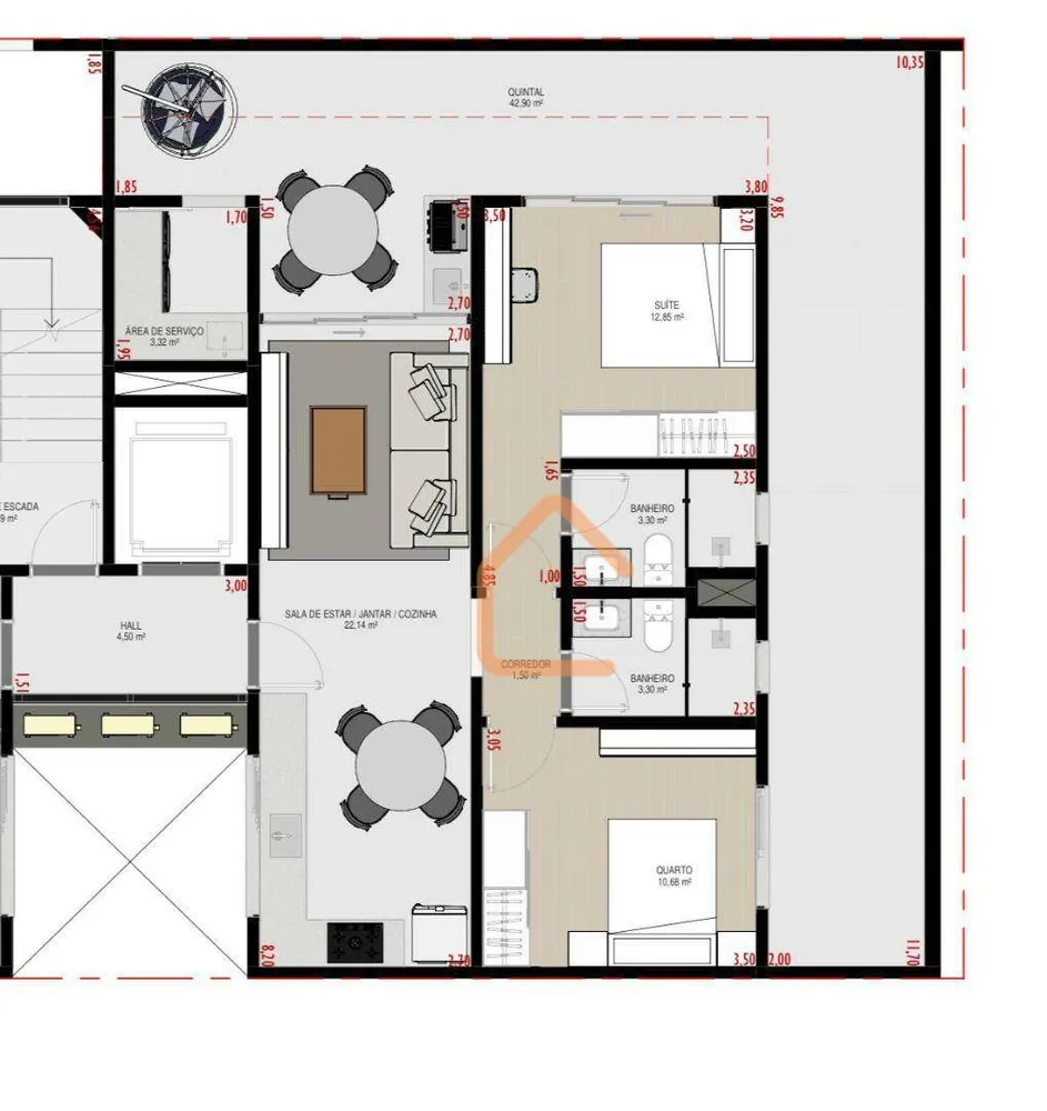 Apartamento, 2 quartos, 78 m² - Foto 6