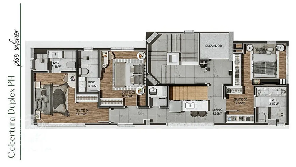 Apartamento, 3 quartos, 144 m² - Foto 5
