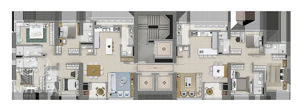 Apartamento, 3 quartos, 121 m² - Foto 1