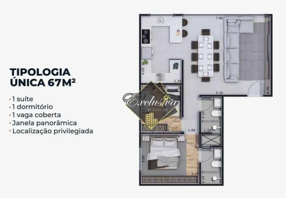 Apartamento, 2 quartos - Foto 11