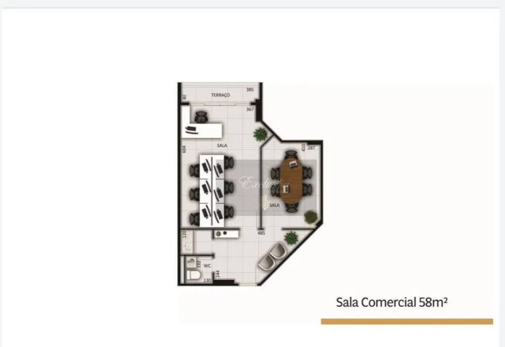 Sala-Conjunto, 40 m² - Foto 4