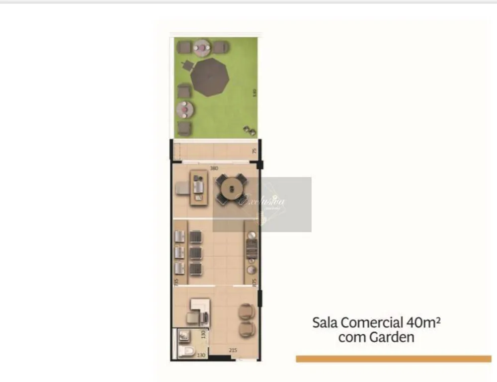 Sala-Conjunto, 40 m² - Foto 9