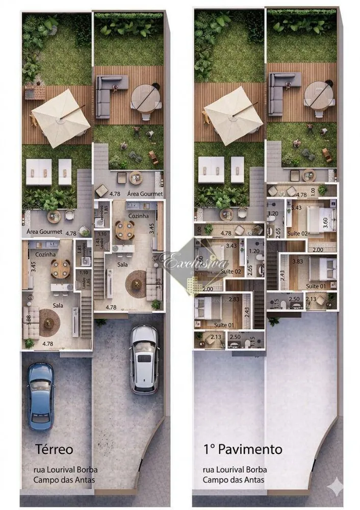 Casa, 2 quartos, 88 m² - Foto 13