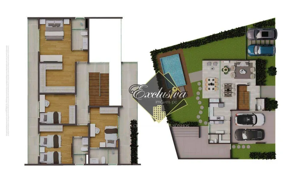 Casa, 4 quartos, 200 m² - Foto 3