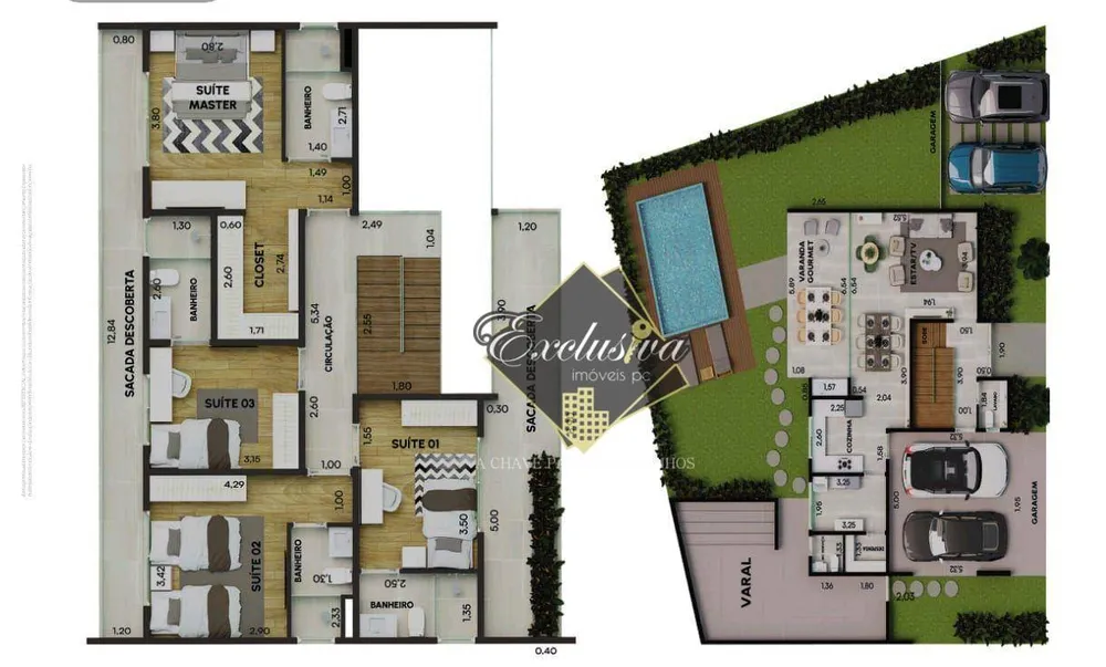 Casa, 4 quartos, 200 m² - Foto 2