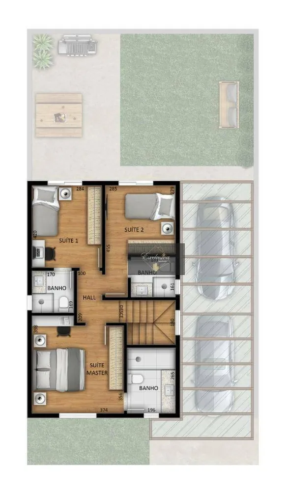 Casa de Condomínio, 3 quartos - Foto 12