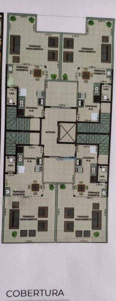 Apartamento, 2 quartos, 44 m² - Foto 2