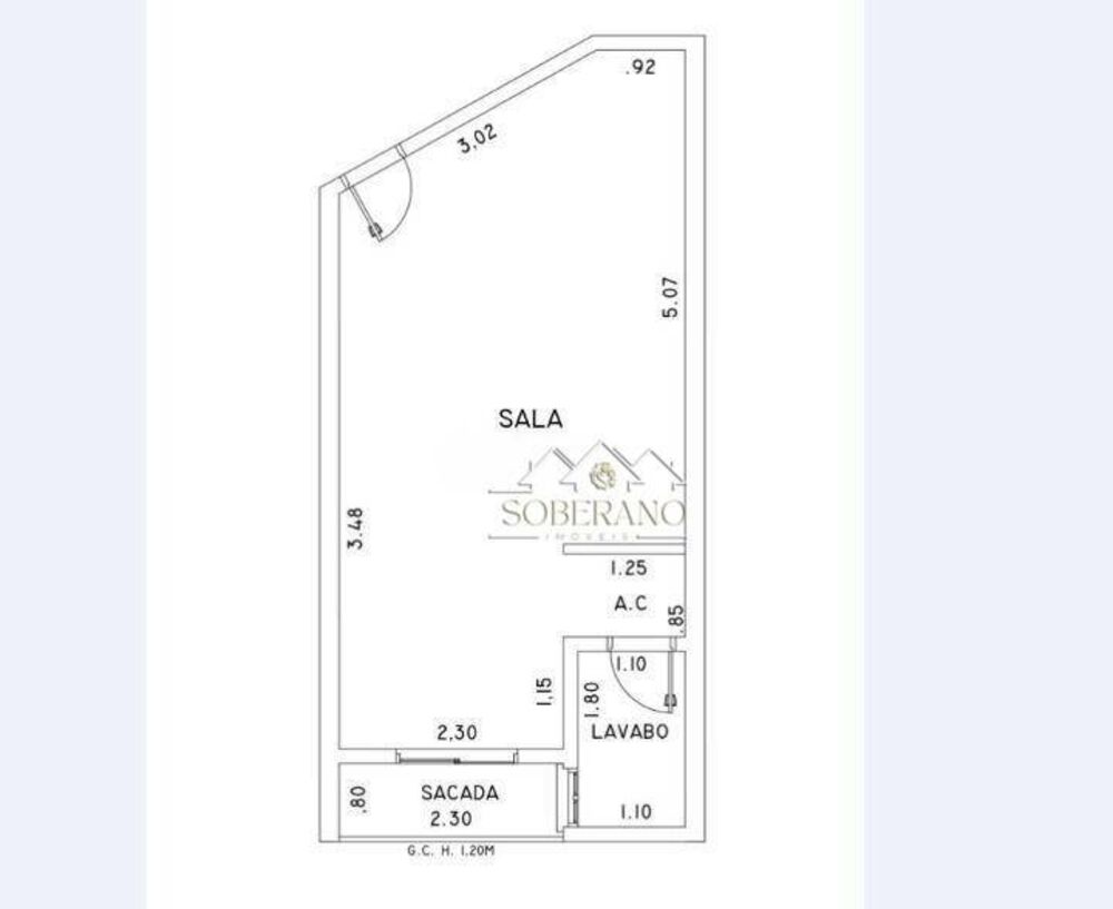 Sala-Conjunto, 30 m² - Foto 5