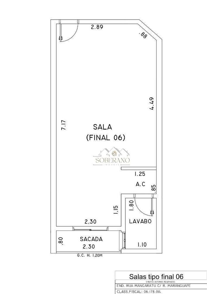 Sala-Conjunto, 32 m² - Foto 2