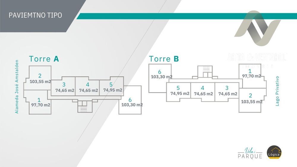 Apartamento, 2 quartos, 74 m² - Foto 3
