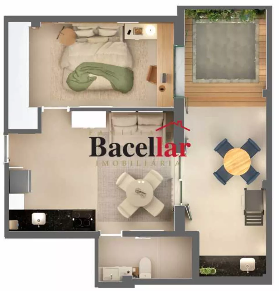 Apartamento, 1 quarto, 58 m² - Foto 23
